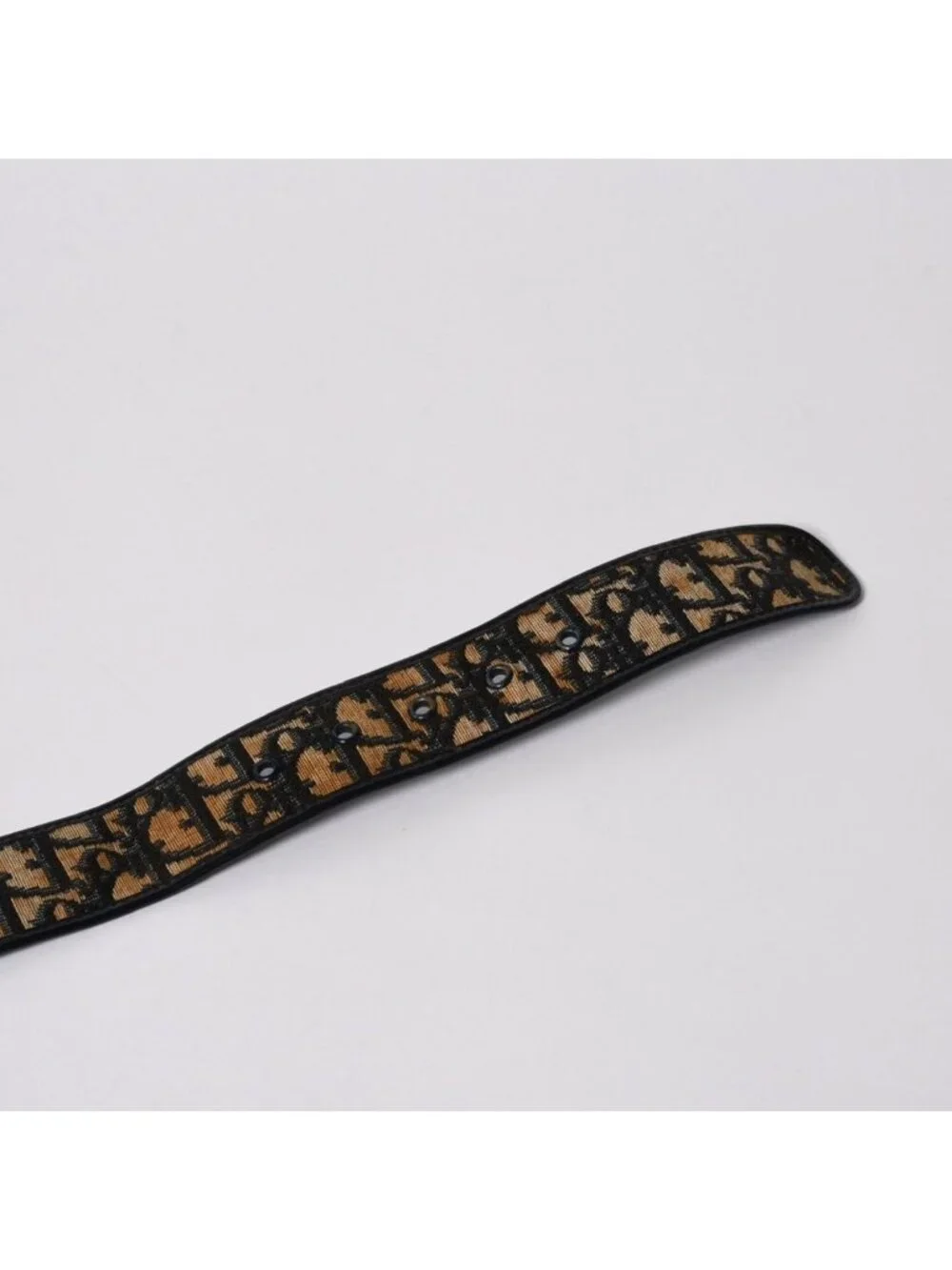 Dior Oblique Trotter CD Belt Buckle Navy Gold